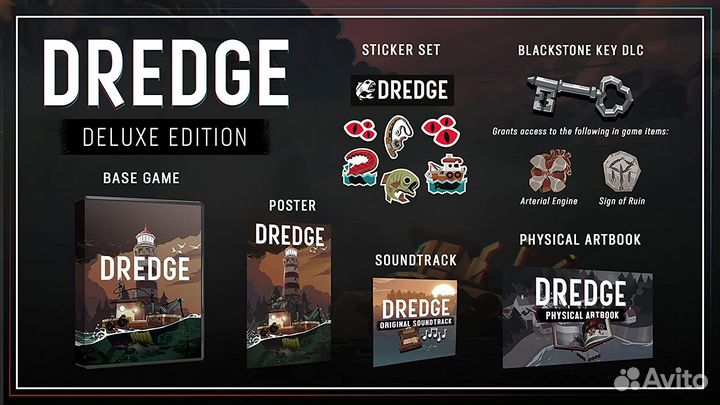 Dredge. Deluxe Edition PS5, русские субтитры