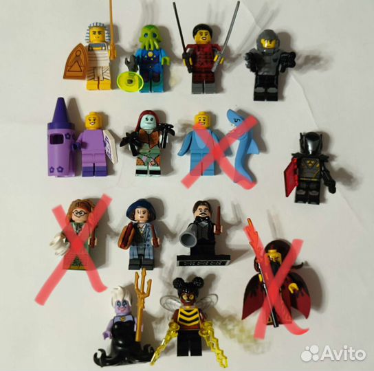 Lego minifigures, минифигурки