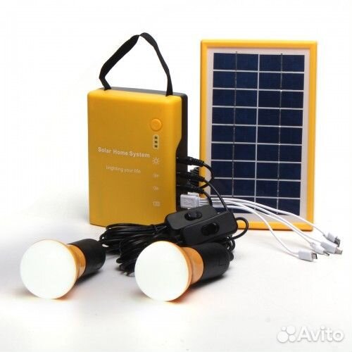 Лампа на солнечный батареях