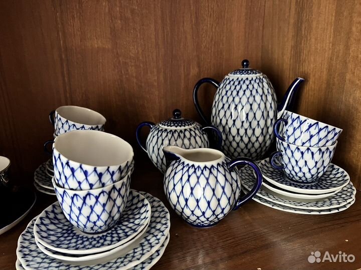 Кофейный сервиз фарфор лфз