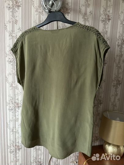 Блузка Massimo dutti s натуральный шелк