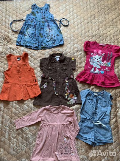Вещи пакетом на девочку 86