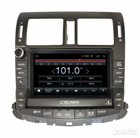 Магнитола Toyota Crown 2008 - 2012