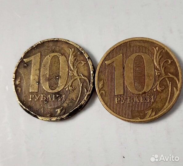 Монета брак