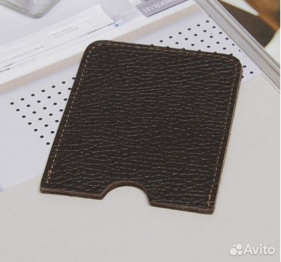 Футляр д/карт кожа Россия красный и сливовый