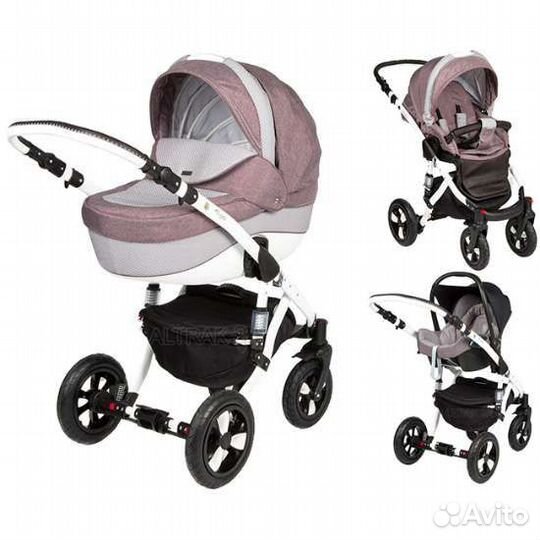 Коляска adamex barletta 3 в 1
