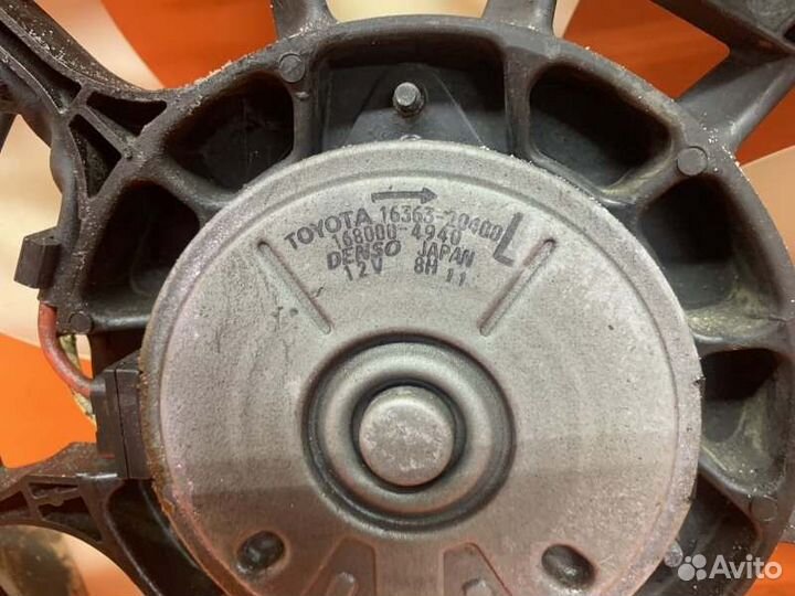 Вентиляторы радиатора Toyota Highlander XU20 3.3