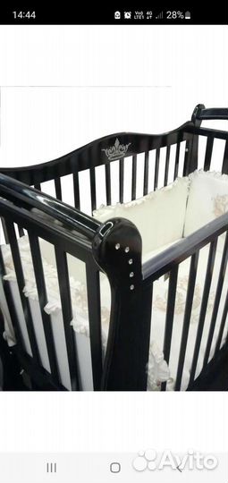 Детская кроватка с маятником Baby Luce Luchik