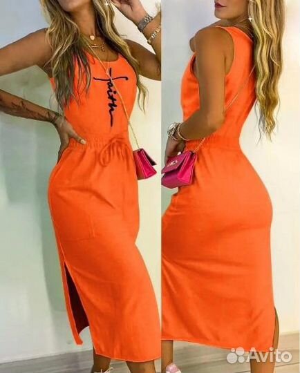 Платье 44-54р, 3 цвета