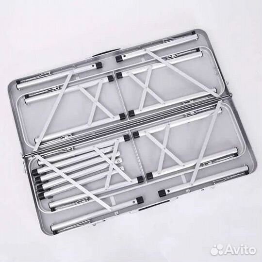 Складной стол с двумя скамейками CH007