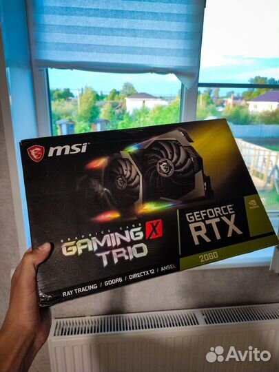 Видеокарта MSI RTX 2080 gaming X trio