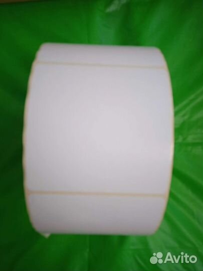 Термоэтикетки 100х100 мм самоклеящаяся