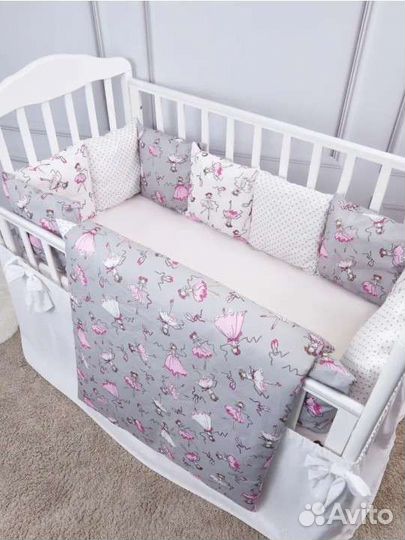 Бортики в кроватку