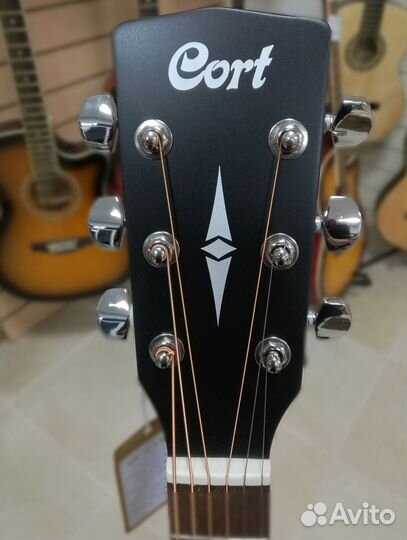 Акустическая гитара cort AD810-BKS