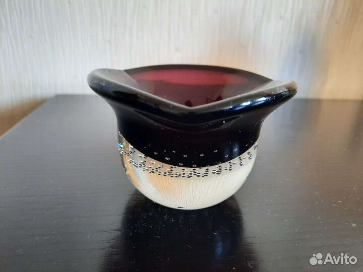 Хрустальные вазы,пепельница Богемия,рюмки