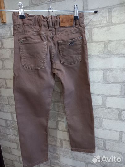 Джинсы на мальчика 5-7 лет Турция Armani Junior