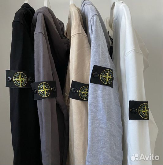 Зип худи stone island