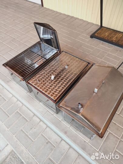 Коптильня горячего копчения