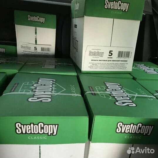 Бумага А4 Снегурочка Svetocopy