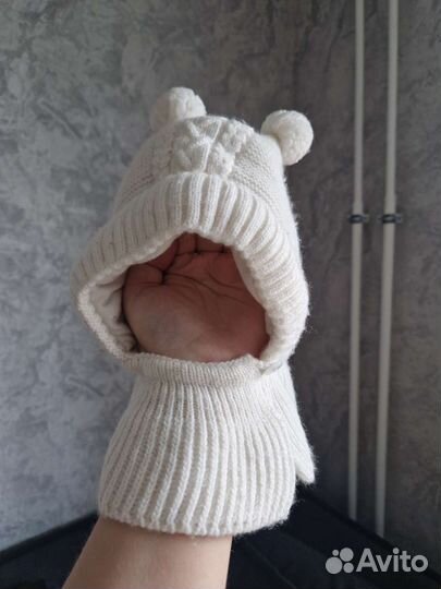 Шапка-шлем Журавлик