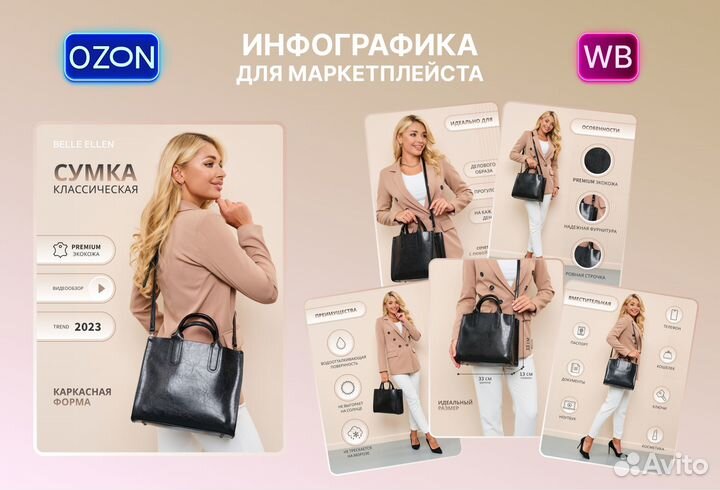 Дизайнер карточек товара на маркетплейсах