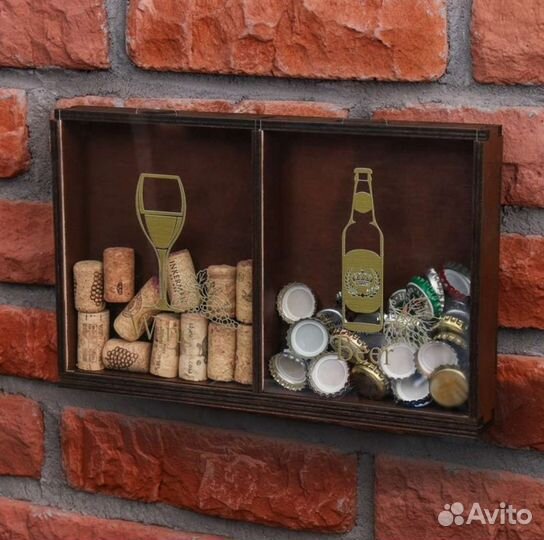 Копилка для пробок Wine, Beer, 19,5*30 см