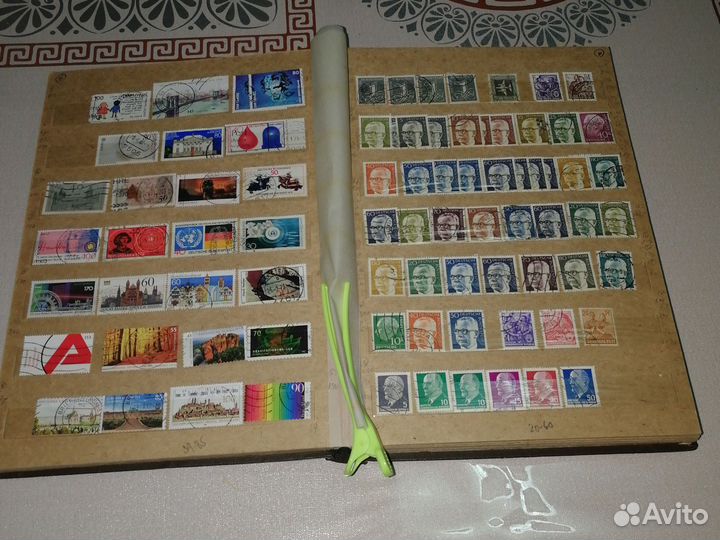 Альбом с марками европы