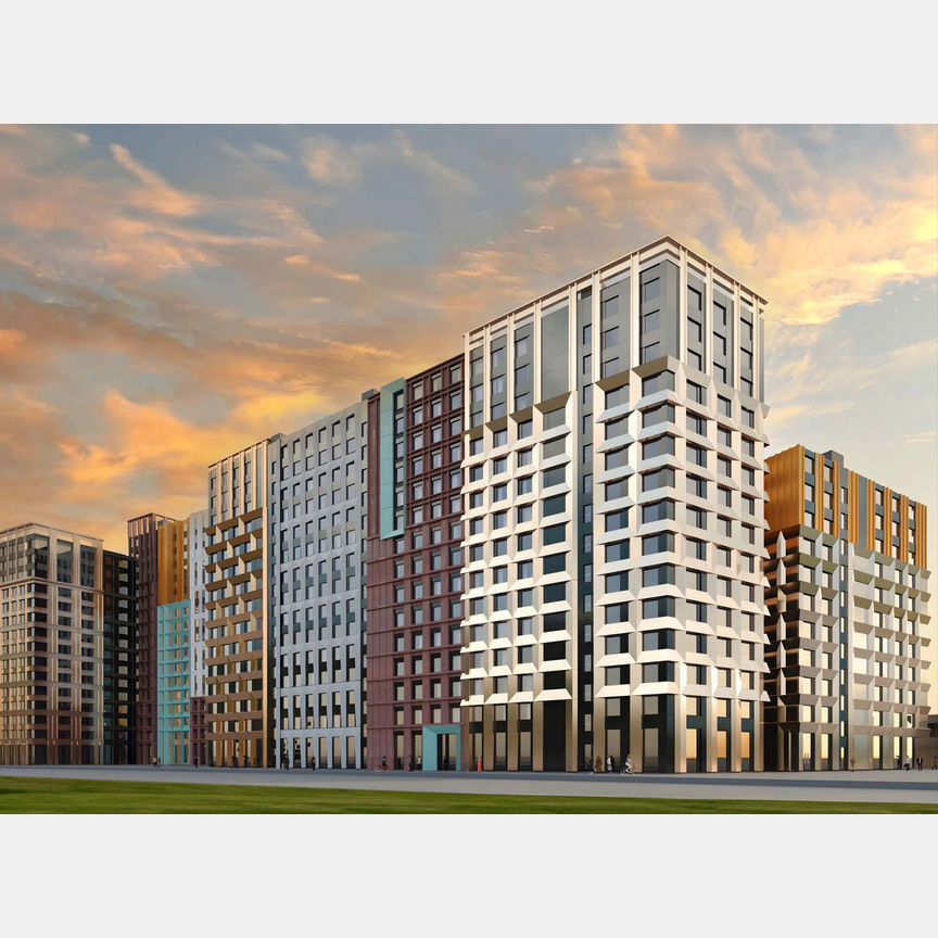 1-к. квартира, 40,1 м², 6/17 эт.