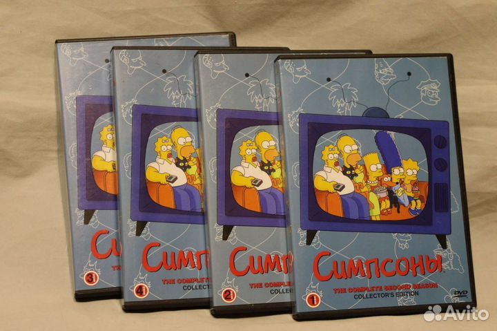 Симпсоны dvd диски