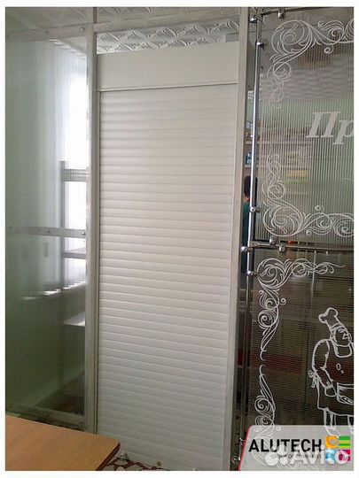 Рольставни на двери