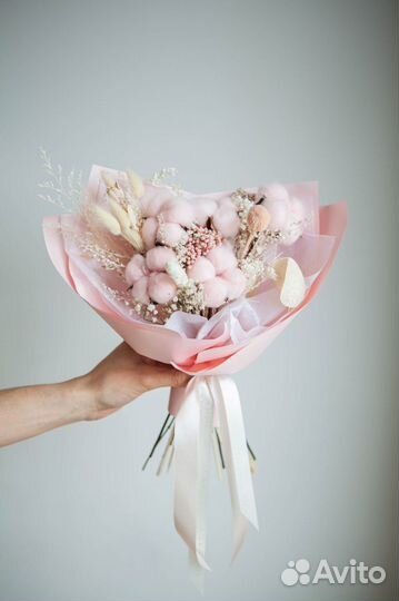 Букеты из сухоцветов