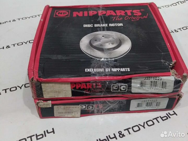 Диск тормозной задний на Nissan Primera P12