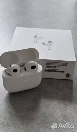 Беспроводные наушники apple airpods 3 белые