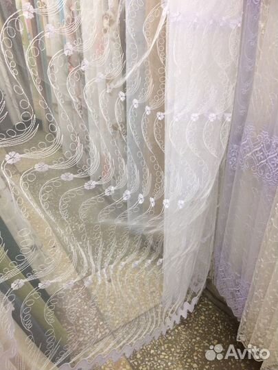 Тюль 4 метра