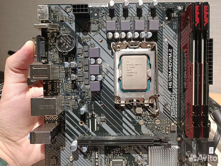 Процессор intel core i5 12400f