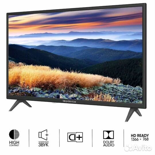 Новый телевизор Topdevice Smart TV Android 32