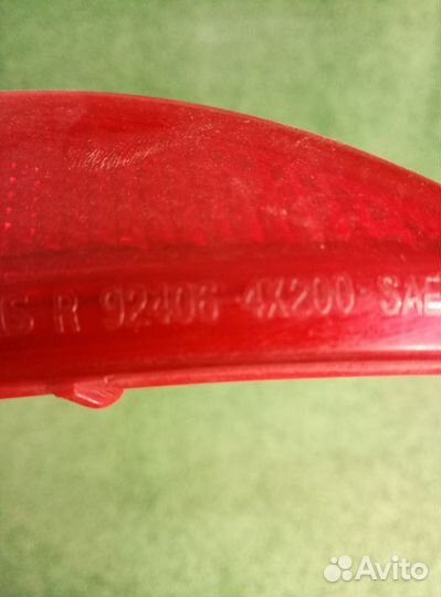 Отражатель бампера Kia Rio 3 2011-2015 задний прав