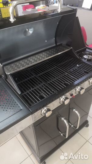 Газовый гриль Bellagio Villa 400 Black 4+1 горелки