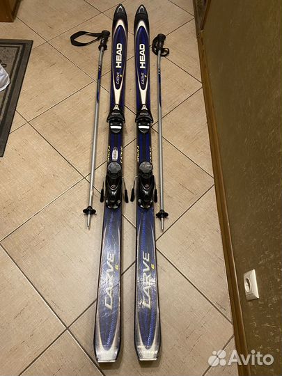 Горные лыжи head 180 + ботинки dolomite 28,5