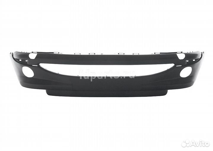 Бампер передний Peugeot 206 с птф