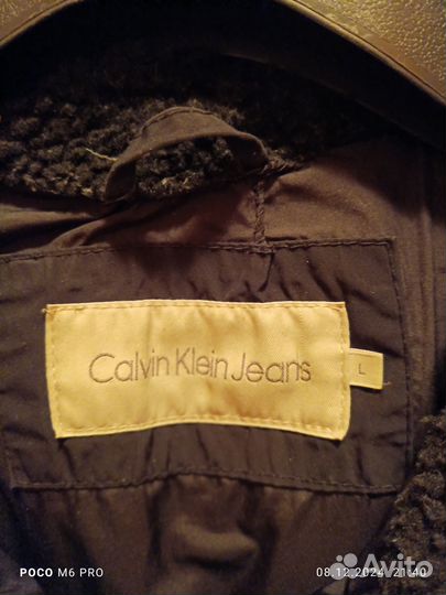 Пуховик зимний мужской Calvin Klein Jeans