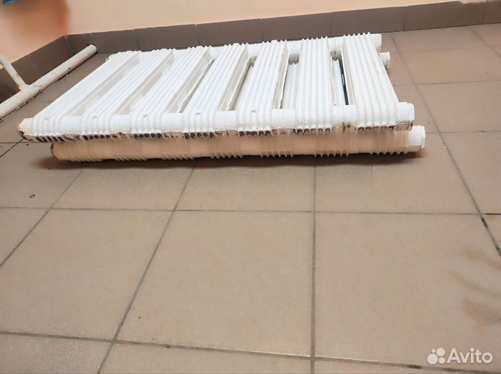 Бу чугунные батареи 2 шт по 7 секций