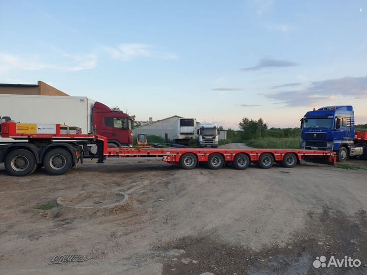 Полуприцеп трал (тяжеловоз) Тверьстроймаш 993951-0024, 2022