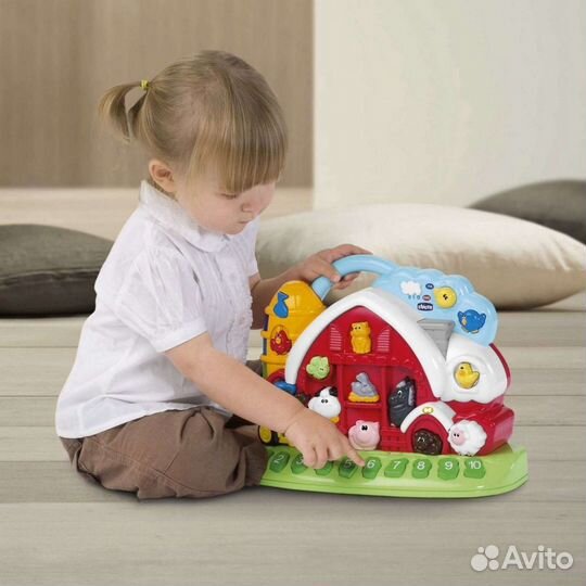 Говорящая Ферма Chicco рус/англ