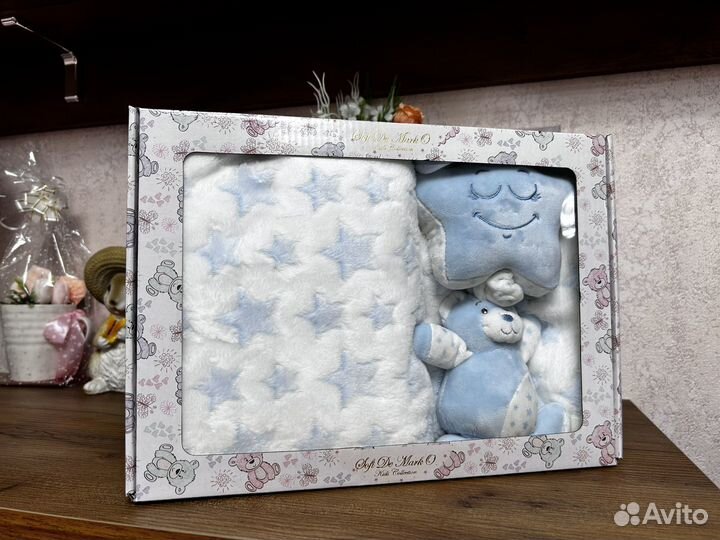 Детский плед подарочная упаковка