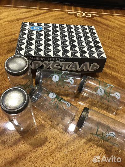 Набор стаканчиков СССР. Солонка мельхиор, СССР