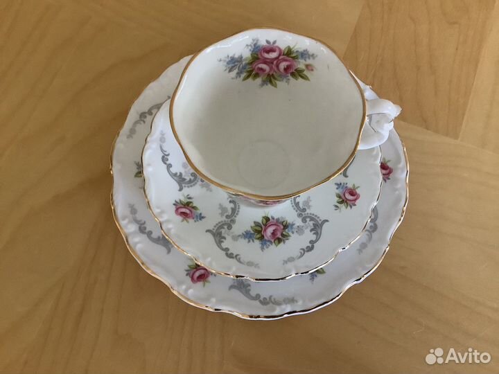 Фарфор. Royal albert. Кофейная тройка