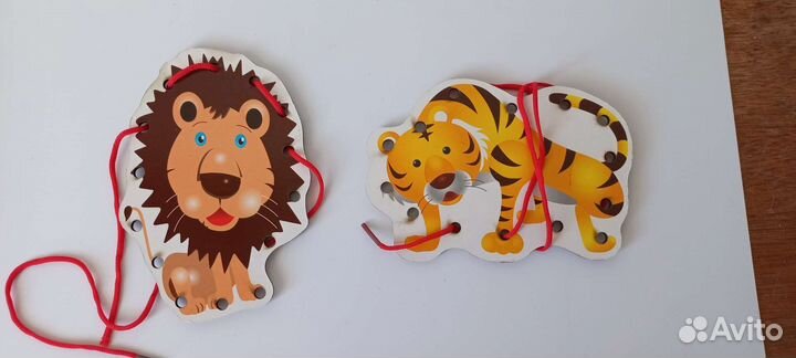 Деревянные пазлы