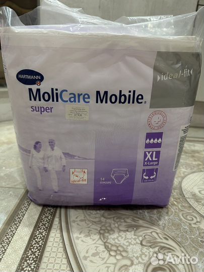 Памперсы для взрослых Moli Care Mobile XL