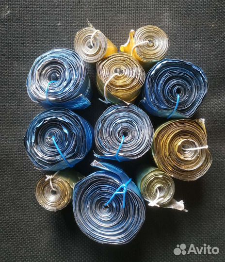 Фольга цветная ламинированая, 5м